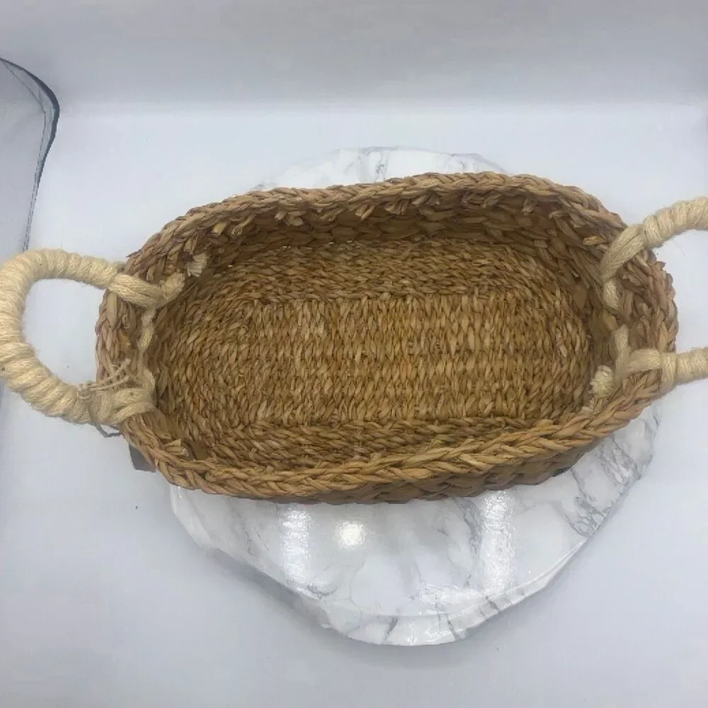 KORISSA Savar Oval Bread Basket-NWT